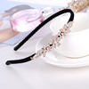 Headband with bow, metal hairpins, accessory, non-slip hairgrip, Korean style, wholesale