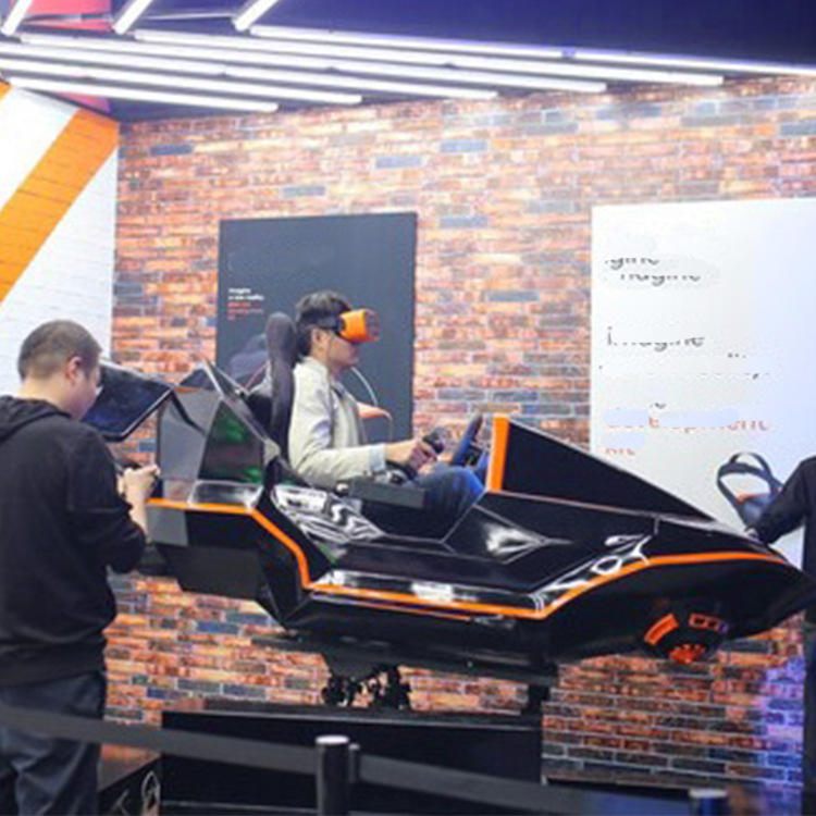 厂家直销玻璃钢创意真实VR实验模拟烤漆飞船飞机游戏设备外壳玻纤