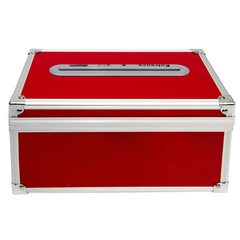 Jinlongxing Business Card Holder Aluminum Alloy Business Card Box Large Capacity Business Card Holder Event Exhibition Business Card Storage Box