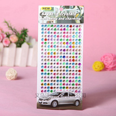 Colorful Diamond Sticker Medium Crystal Sticker Gem Sticker Decal Wholesale Acrylic Sticker Phone Sticker