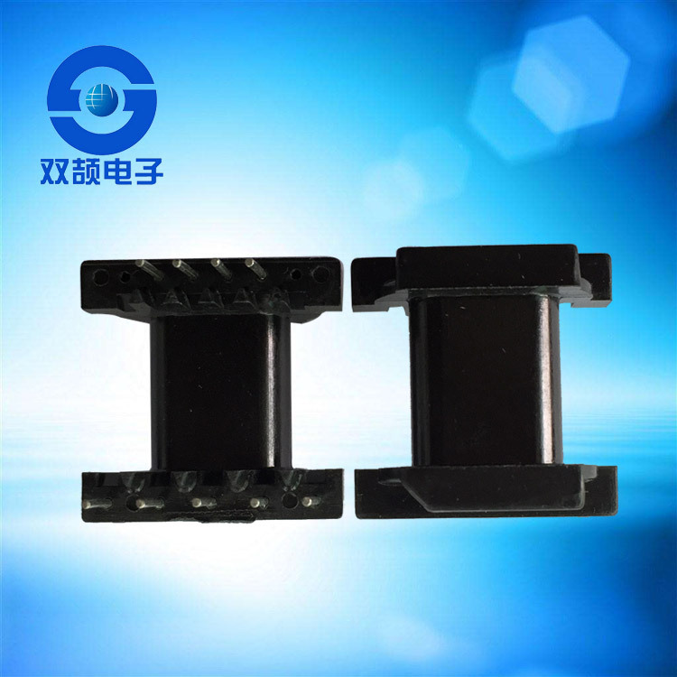 电子变压器骨架厂家EPC19卧式5+6塑胶骨架胶芯卧式底座BOBBIN高频