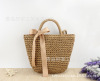 Hair band with bow, straw handheld purse one shoulder, beach shoulder bag, new collection