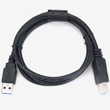 标准USB3.0线USB3.0正标打印机连接线USB3.0AM转BM传输数据线1米