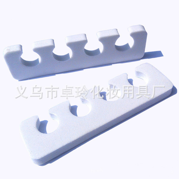 Directo de fábrica de uñas arte Dedo de algodón esponja dedo separador/separador de dedo Eva esponja de protección del medio ambiente durante todo el año en stock