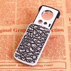 Jinghui multi-fold pull-out magnifying glass with light for banknote verification 774-3ZX Yiwu daily necessities manufacturer one piece drop shipping