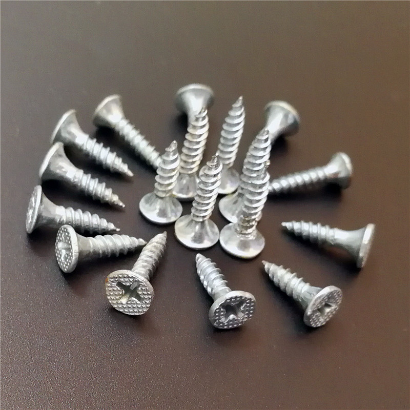 厂家批发镀锌自攻丝螺纹十字平头螺丝钉固定合页插销厂家直销