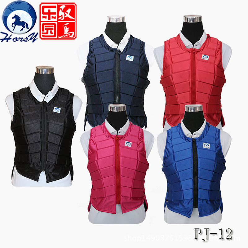 New Equestrian Armor Adult Children's Riding Protective Vest Adjustable Equestrian Equipment Protective Clothing Armor