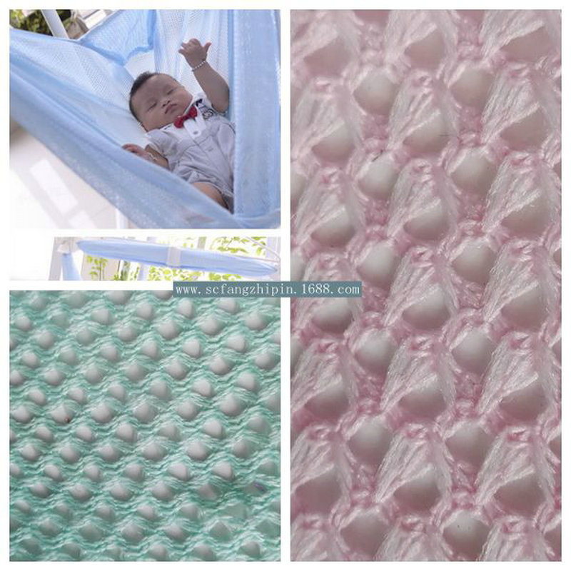 Los fabricantes producen al aire libre bebé hamaca de malla cama tela hamaca tela de malla Malasia transfronteriza