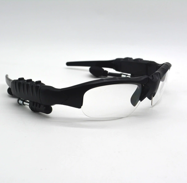 Black frame + clear lenses for night use