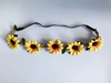 Headband solar-powered, beach hair accessory for bride suitable for photo sessions, Aliexpress