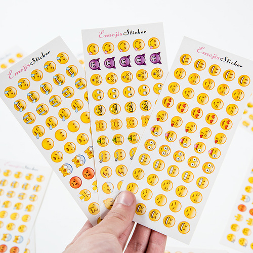 Emoji stickers, Apple horizontal version contains new expressions, roll eyes, contains 660 mini expressions, 12 pieces included