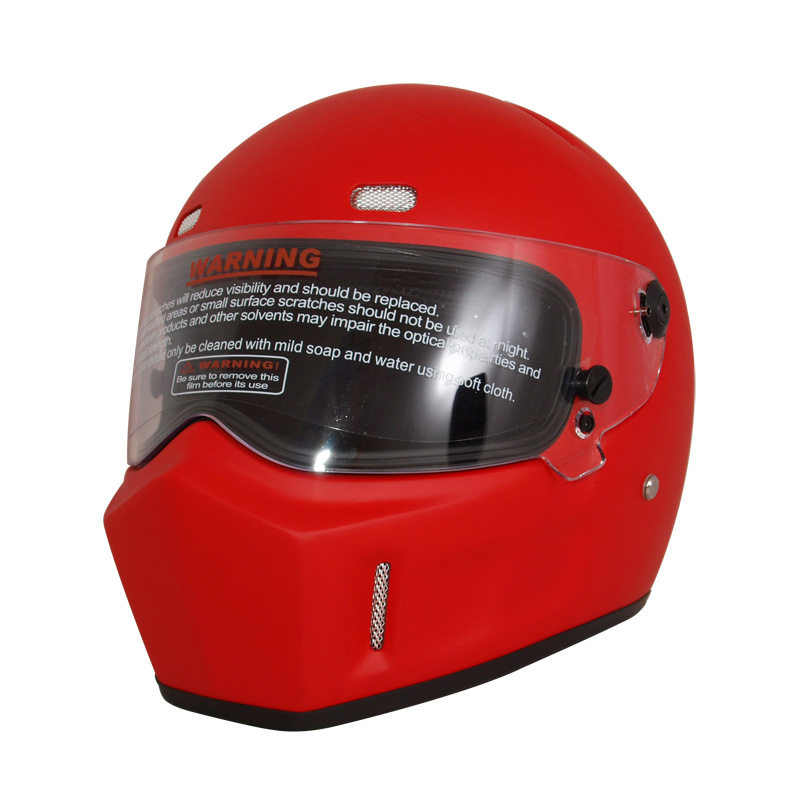 투명 필름이있는 더미 레드