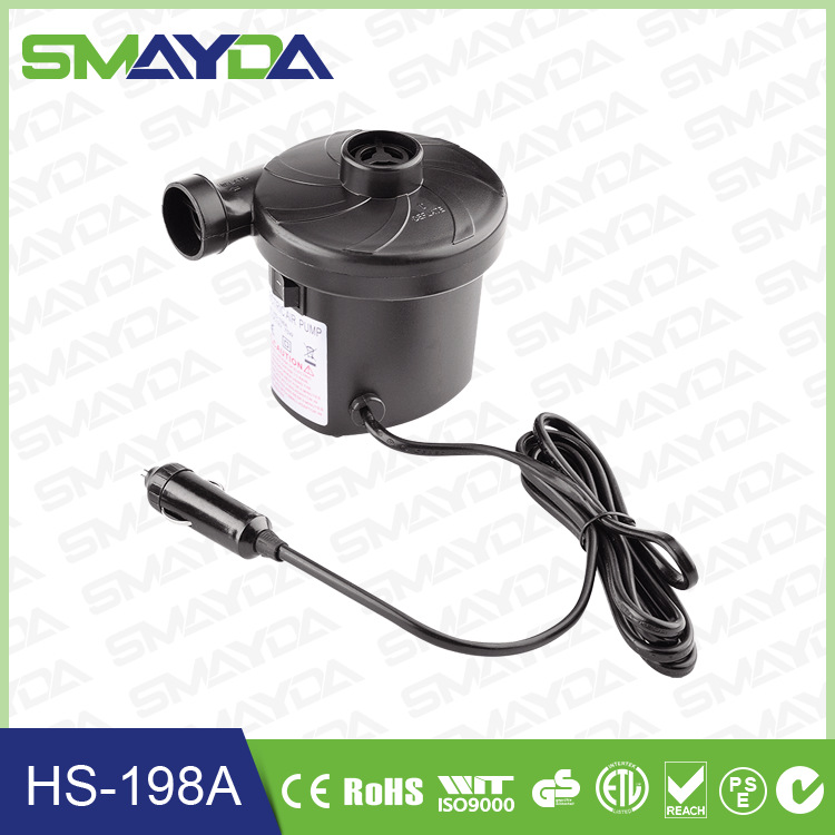 混拍电动充气泵车载泵110V美规车家两用泵HS-198 HS-198A HS-208