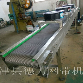 压铸链板输送机风冷线隧道炉烘干机网带爬坡流水线不锈钢传输送带