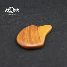 泗水红砭石刮痧板刀版型按摩脸部刮痧颈部全身通用拨筋棒和刮痧板