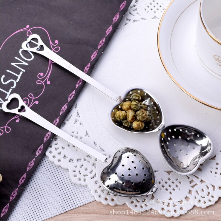 Stainless Steel Tea Drain Mesh Tea Ball Tea Filter Tea Partitor Tea Drain Tea Filter Portable Tea Set