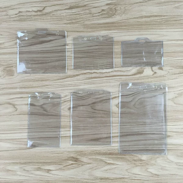 Soft Pvc Card Holder, Id Card Holder with Lanyard, Custom Badge Holder, Bank Card Holder, Bus Card Holder, Meal Card Holder, Can Be Invoiced