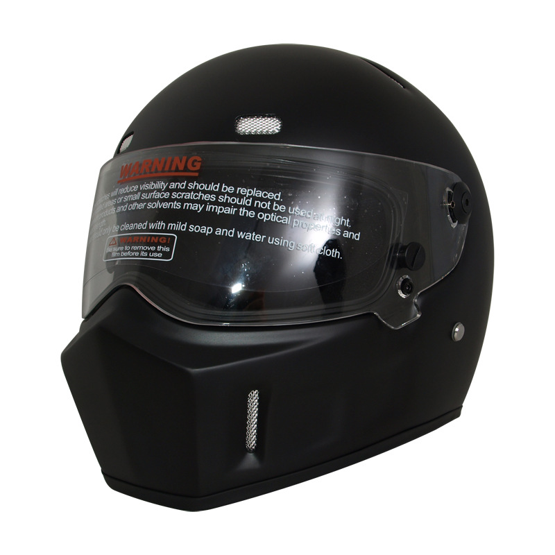 투명 시트가있는 매트 블랙