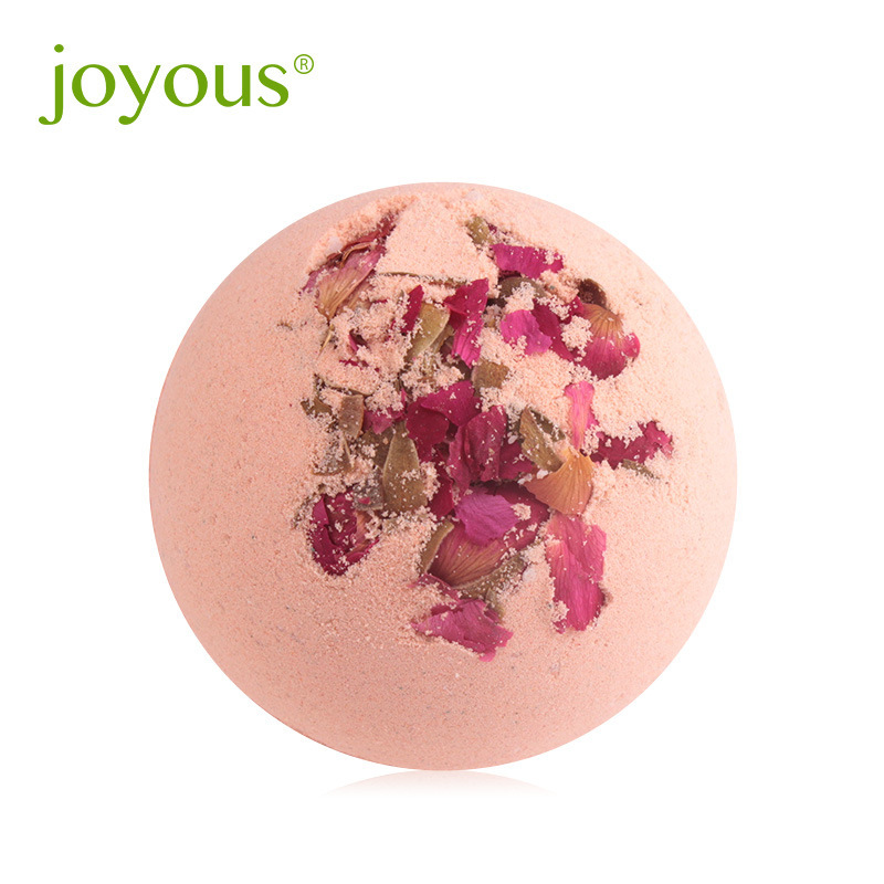 Joyous Pink Rose Blossom Bubble Bath Ball Essential Oil Bubble Bath Ball Moisturizing Bubble Bomb Amazon