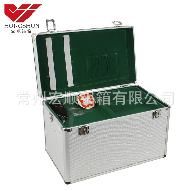 厂家供应医用急救箱 出诊医用箱 家用车载急救铝箱 医药收纳箱