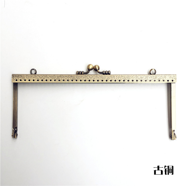 19cm cuadrado en relieve pie boca de oro carro cabeza de bronce plata pistola de oro negro claro