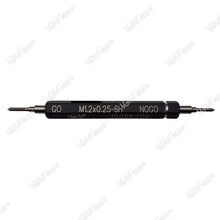 VGNF栓螺纹塞规M18*2.5 M20*2.5 M22*2.5 *1.5 6H 牙规 螺纹通止