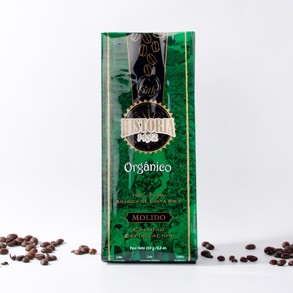 单向阀咖啡袋 四边封八边封风琴袋 排气阀铝箔咖啡袋 铝箔袋