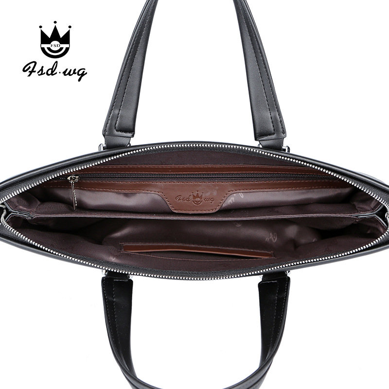 Bolsa de ordenador portátil de los nuevos hombres transfronterizos Maletín de negocios suministro directo de fábrica bolsa de mensajero de los hombres bagmen bolso de los hombres