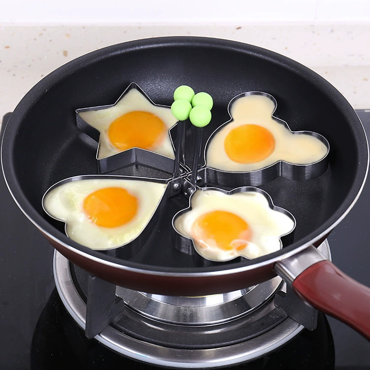 Stainless steel fried egg model Breakfast Egg mold Kitchen tool Creative fried eggs 28g