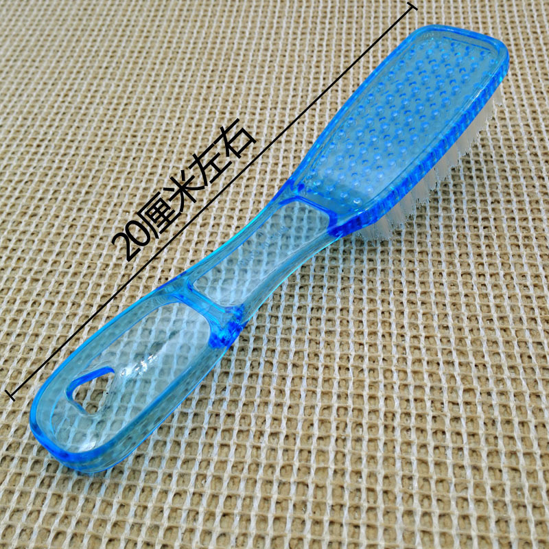 D2322 mango transparente cepillo de zapatos piel suave cepillo de lavandería cepillo de limpieza cepillo multifuncional creativo cepillo transparente Yiwu