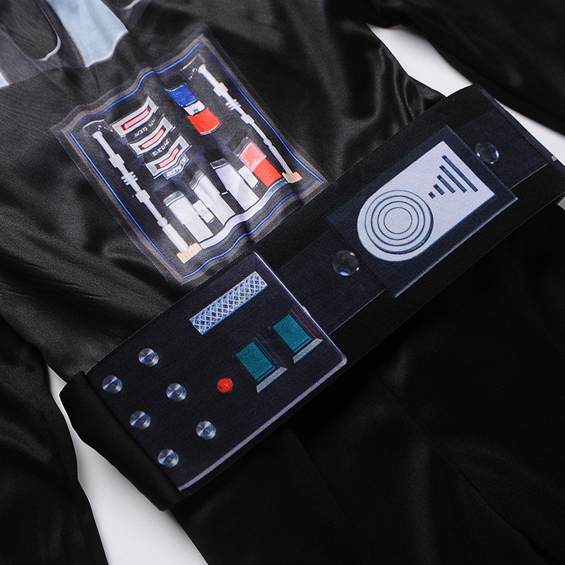 メーカー直売子供星大戦クローン兵黒武士服白黒兵セット化粧舞踏会衣装|undefined