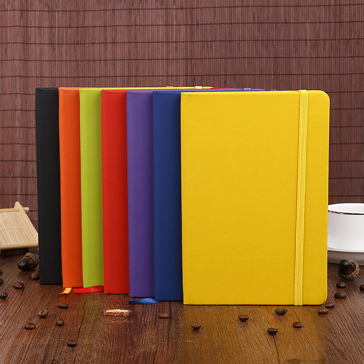 크리 에이 티브 문구 비즈니스 노트북 맞춤형 로고 가죽 노트북 데일리 북 스트랩 노트북 선물 책 사용자 정의