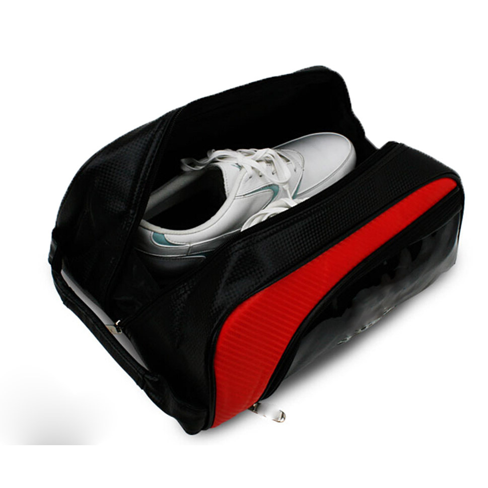 Bolsa de zapatos de golf caliente transfronteriza bolsa de deporte al aire libre bolsa de zapatos de bola a prueba de polvo conveniente multi-color opcional al por mayor