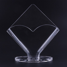 高档亚克力纸巾盒立式餐巾纸盒欧式纸盒酒店宾馆纸巾托纸巾架批发