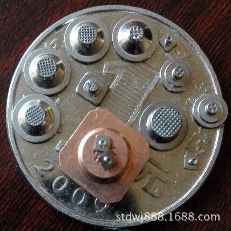 高速精密冲压加工微型五金件 冷挤压五金电子零件 高速冷墩电子件