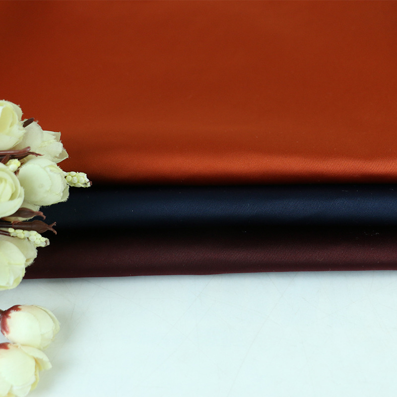 加厚缎面T400 风衣夹克 派克服面料 亮面油光