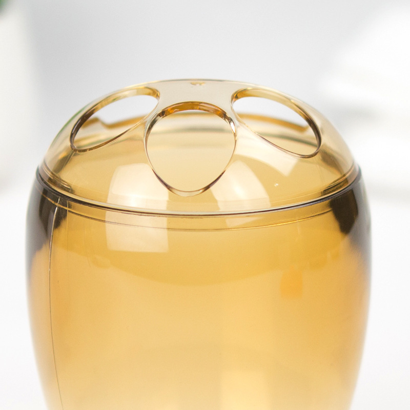 Huevo creativo cuarto de baño de cuatro piezas de plástico conjunto de baño del hotel suministros de baño cepillo de dientes traje de lavado