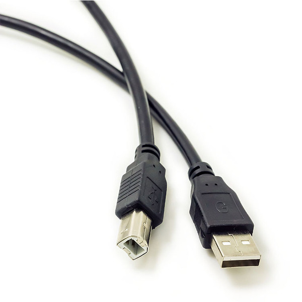 1.5m USB cable USB printing cable USB2.0 computer data cable black…