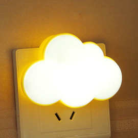 云朵创意光控小夜灯 LED感应小夜灯 创意产品