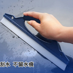 Blue D-shaped wiper blade, car glass cleaning one-word car wash wiper blade, film application tool, hot selling scraper blade