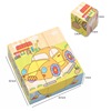 Intellectual wooden constructor, toy, three dimensional brainteaser for kindergarten, early education, wholesale