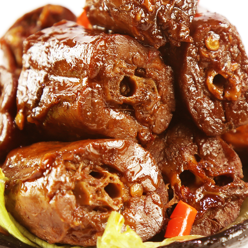 【Promotional Price】Wholesale from Manufacturer: Fresh-Packed Spicy Braised Duck Neck Snacks with Sauce