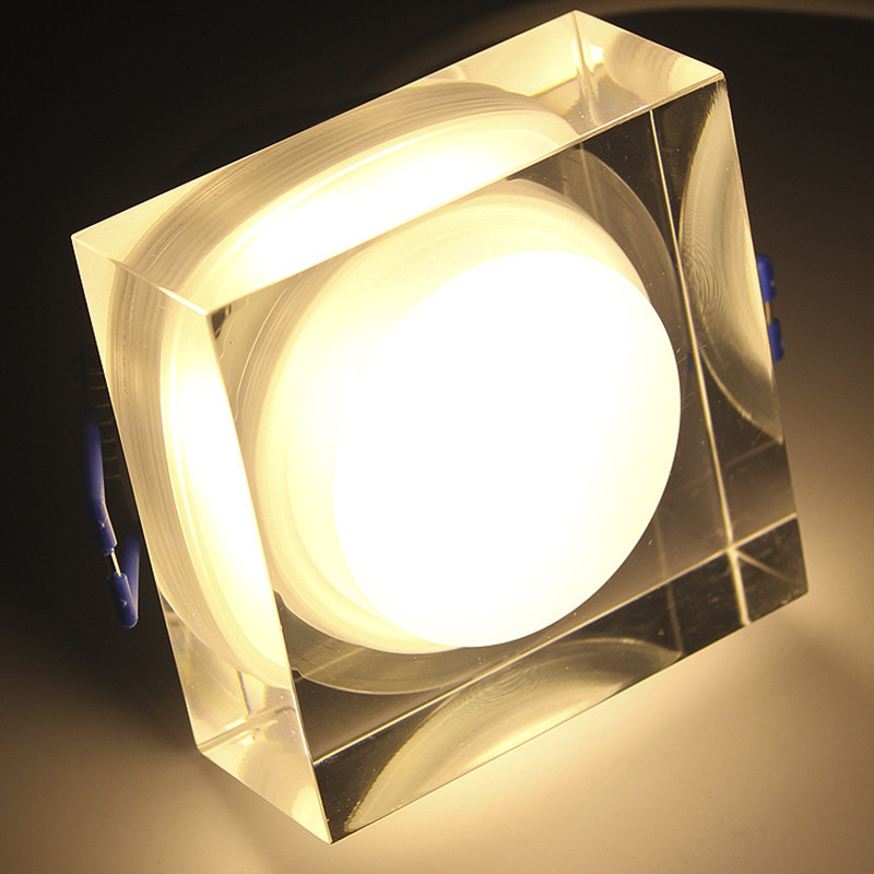 Led Ceiling Light Acrylic Downlight Square Spotlight Living Room Light Background Wall Dimmable High-Power Corridor Light Led Ceiling Light Acrylic Downlight Square Spotlight Living Room Light Background Wall Dimmable High-Power Corridor Light