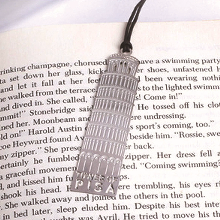Creative stationary European and American retro iron tower metal bookmarks creative aesthetic bookmark 4 selection