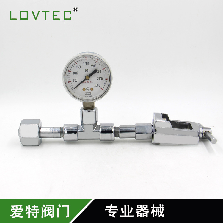 氧气流量阀高压大流量气体阀门呼吸机氧气调节阀氧气吸入器流量阀