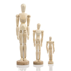 12-inch comic wooden puppet toy figure art sketch model, painting art supplies factory wholesale