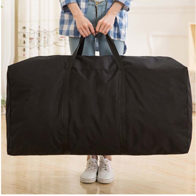 Moving bag extra large sturdy dormitory moving bag short-distance finishing storage bag clothing bedding work luggage bag