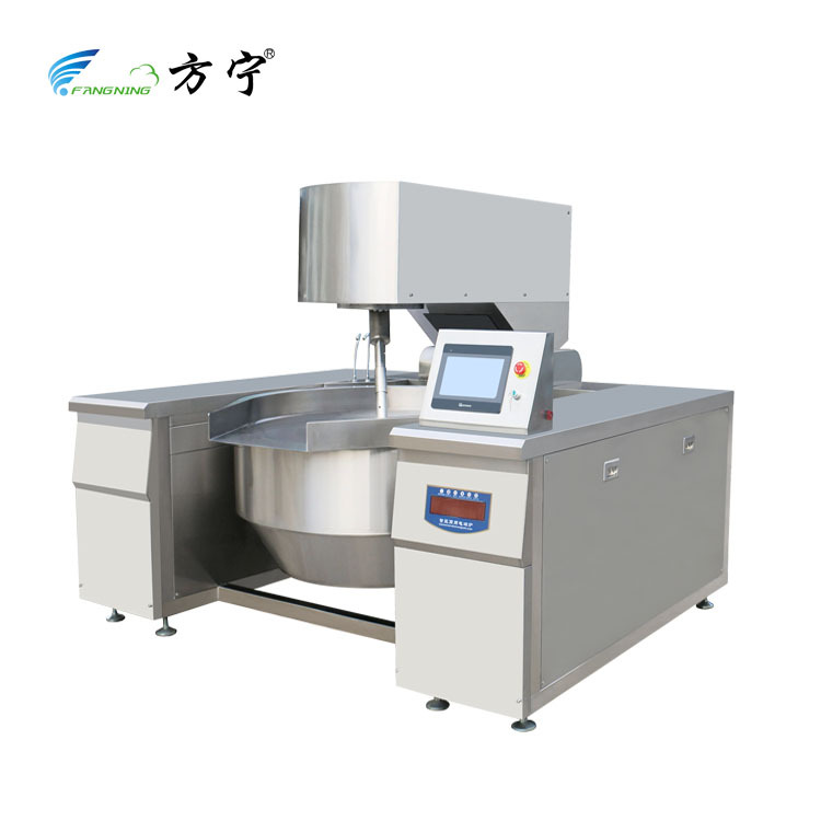 食品加工机械方宁智能电磁炒锅商用自动搅拌炒锅多功能行星搅拌锅