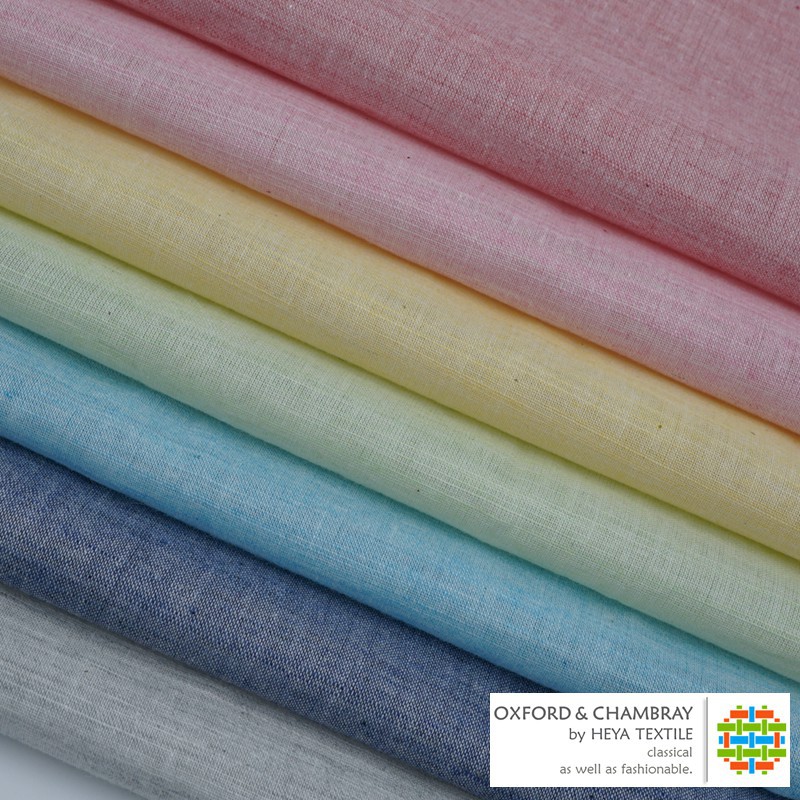 全棉色纺彩丝青年布 现货7色 休闲色织衬衫服装面料