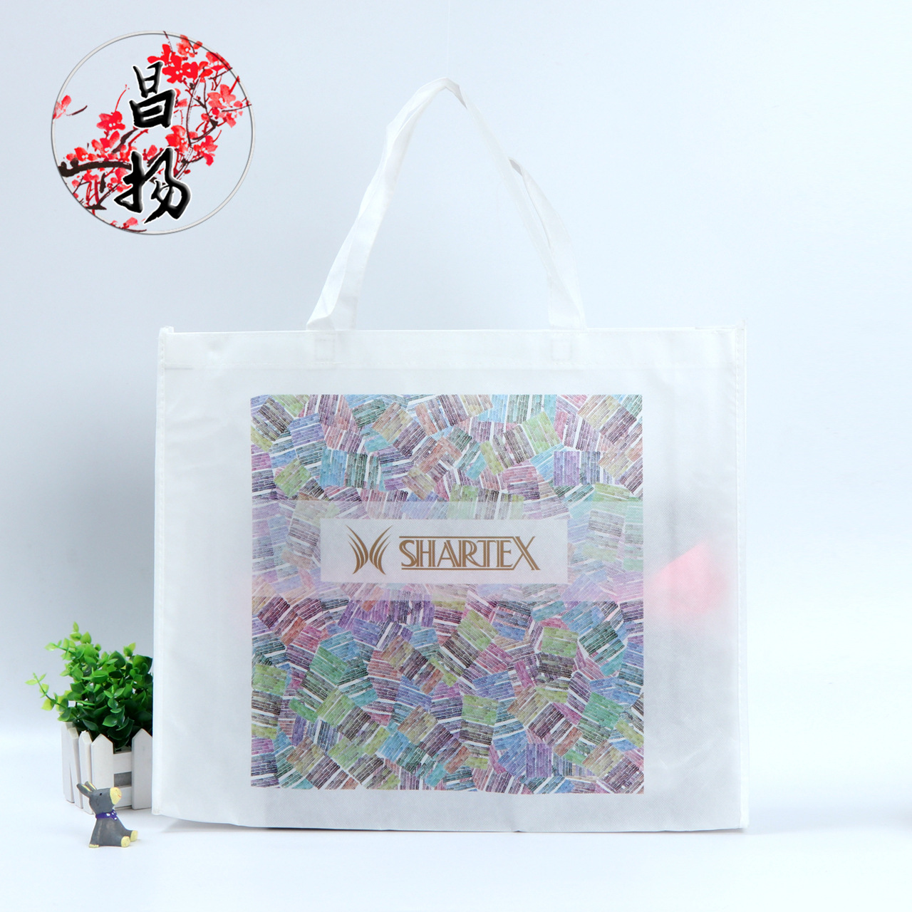 帆布包女2024新款单肩包学生上课手提布袋补课慵懒风托特包大容量